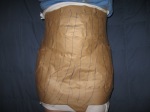 Paper Tape Skirt Form